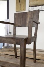 Gangaur Minimalist Sheesham Armchair - Image 3