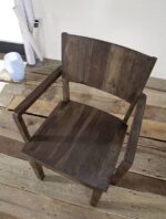 Gangaur Minimalist Sheesham Armchair - Image 4