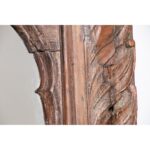 Mirror Arched Globe Wooden Wall Decor Brown - Image 6
