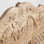 Lal Bagh Large Daybeds Limewash Wooden Sofa - Image 4