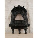 Mirror Wooden Vintage Style Window Mirror Frame Black - Image 5