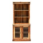 Solid Wood 3 Open Shelf BookCase