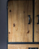 bone inlay Industrial Style Gin Cabinet - Image 2